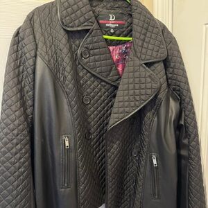 Dollhouse Black Quilted Leather Jacket